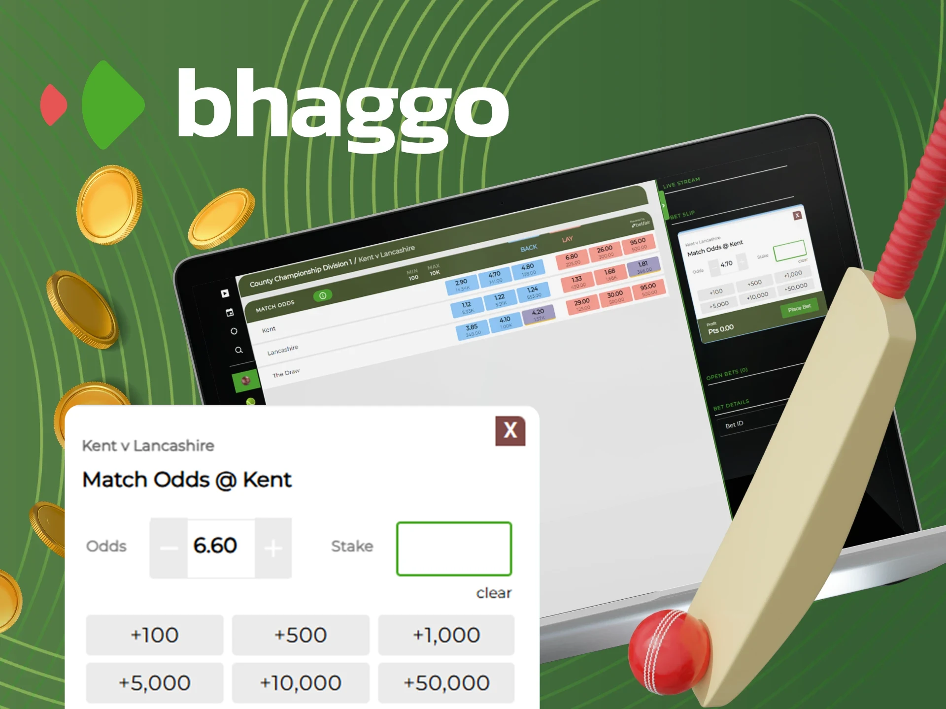 Bhaggo তে কীভাবে ক্রিকেট বাজি রাখবেন।