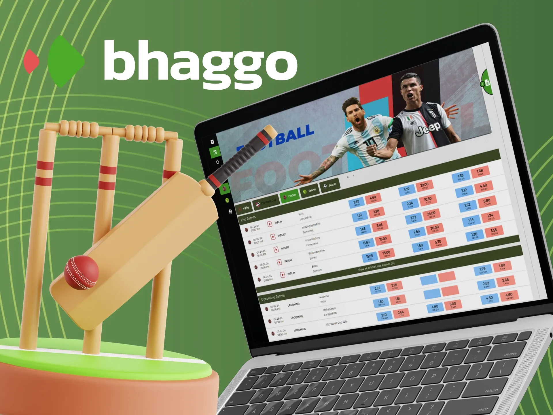 Bhaggo তে ক্রিকেট বাজির ধরন।